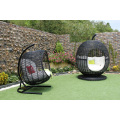 Best selling Synthetic rattan Round shape Swing Chair - Hammock Garden Outdoor furniture